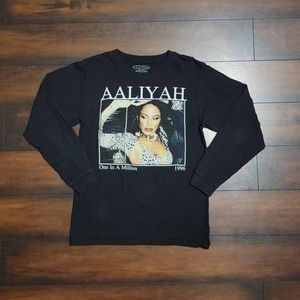 Vintage Aaliyah Long Sleeve Shirt
